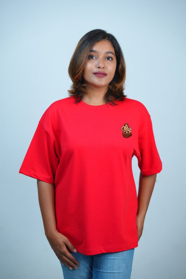 Espresso Mood Oversize Tee