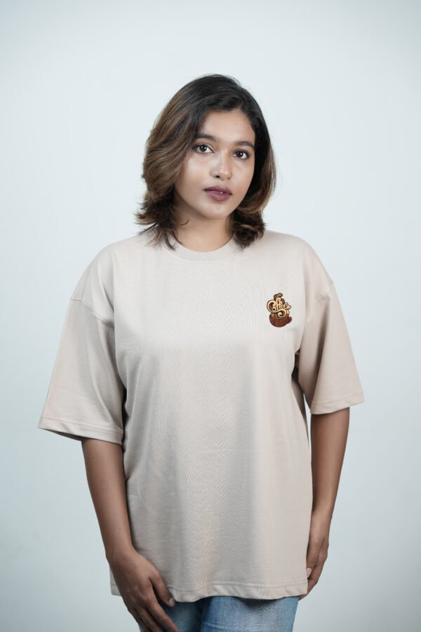 Espresso Mood Oversize Tee