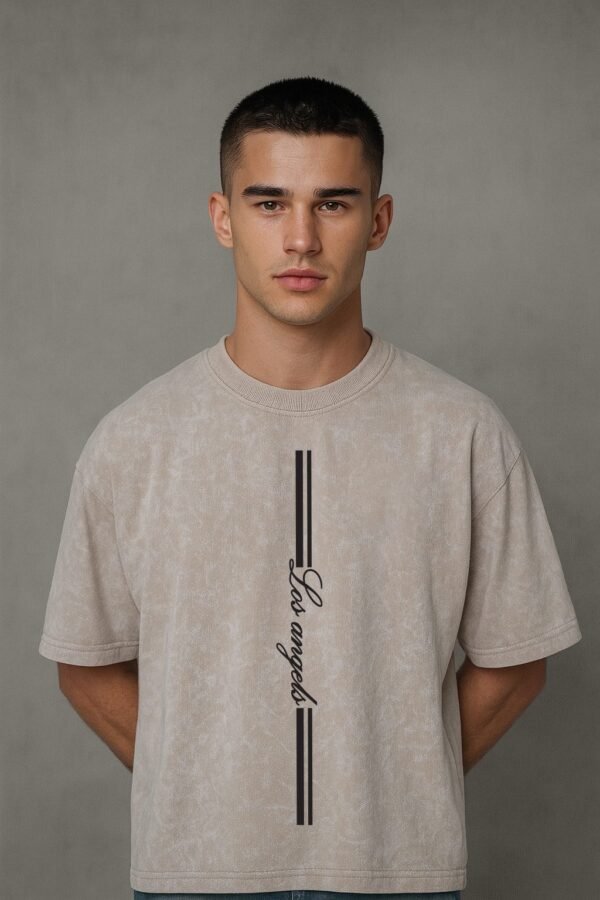 LA Stripe Oversize Tee