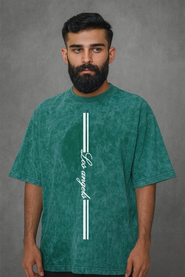 LA Stripe Oversize Tee