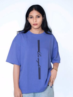 LA Stripe Oversize Tee