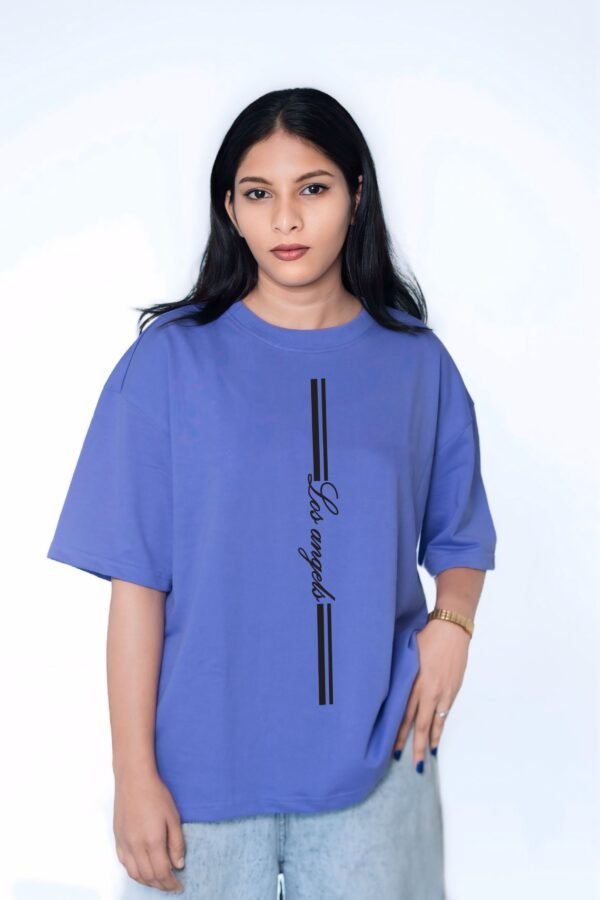LA Stripe Oversize Tee