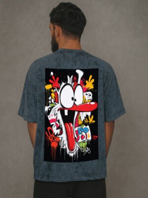 Crazy Pop Shout Oversized Tee