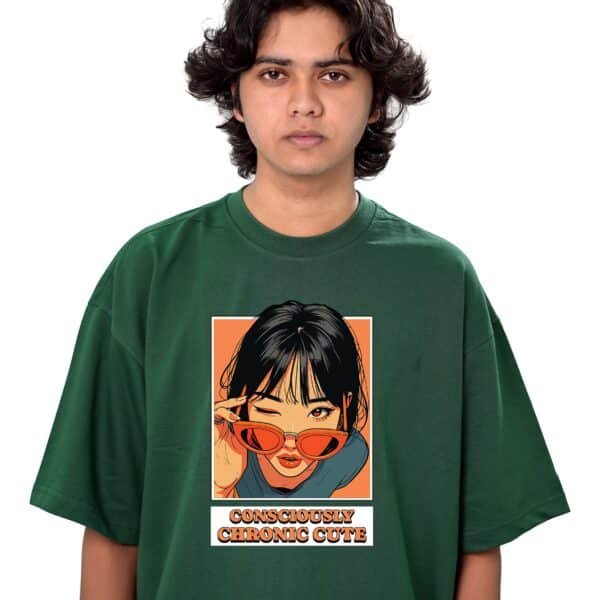 Flirty Frame Oversized Tee