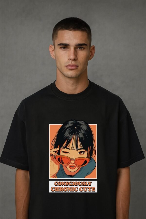 Flirty Frame Oversized Tee