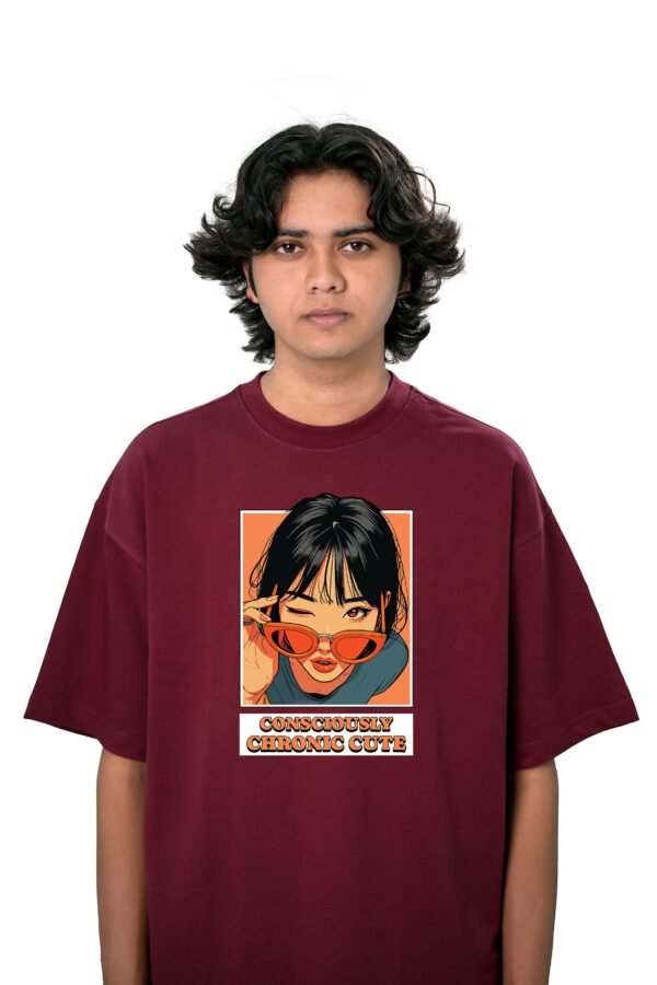 Flirty Frame Oversized Tee