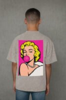 Glam Pop Queen Oversized Tee