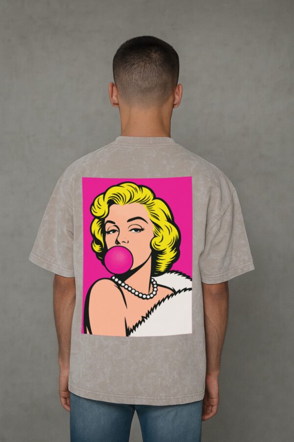 Glam Pop Queen Oversized Tee