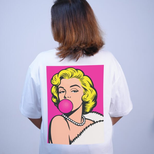 Glam Pop Queen Oversized Tee
