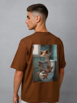 Frog On Break Oversized Tee