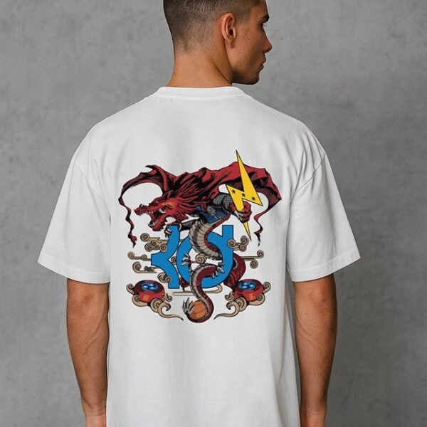 Dragon Fury Oversized Tee