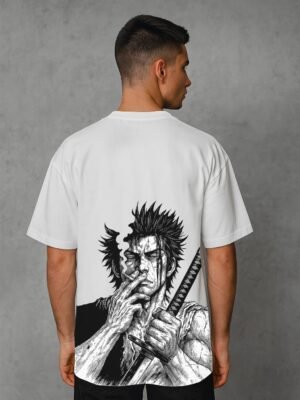 Ashura Spirit Oversized Tee - White, XS