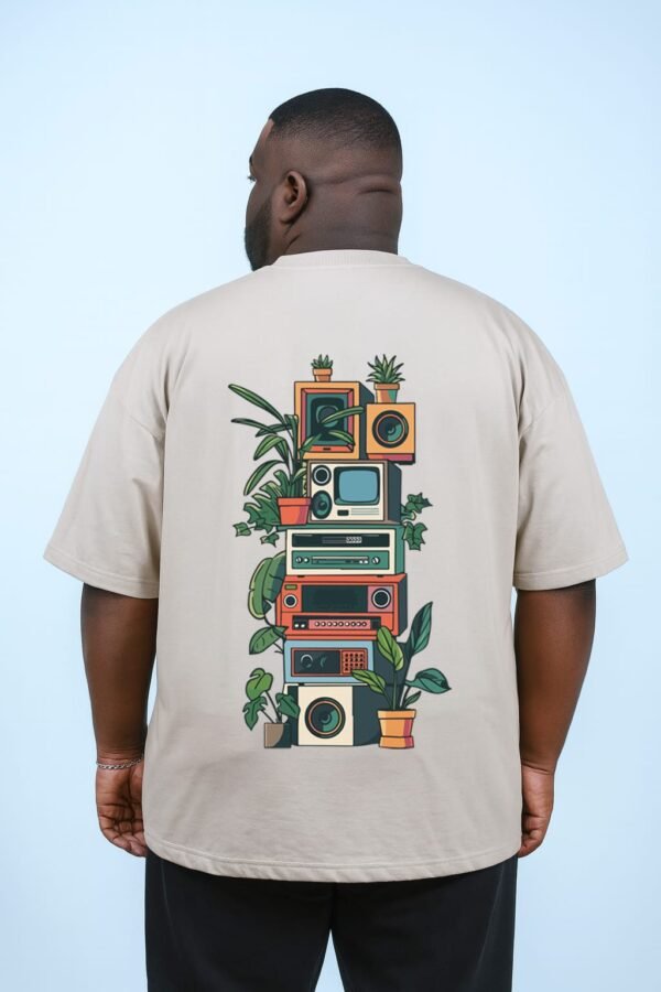 Retro Jungle Oversized Tee