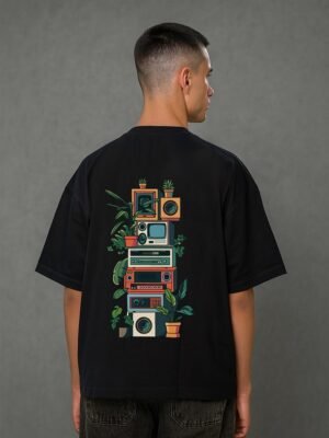 Retro Jungle Oversized Tee