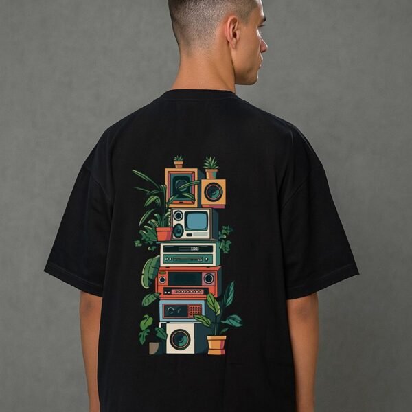 Retro Jungle Oversized Tee