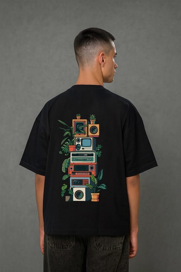 Retro Jungle Oversized Tee
