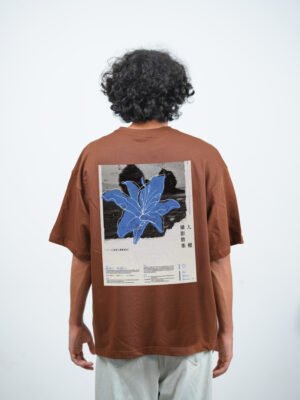 Blue Bloom Oversize Tee