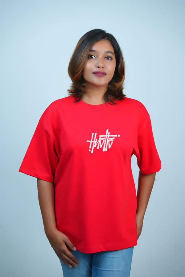 Blue Bloom Oversize Tee