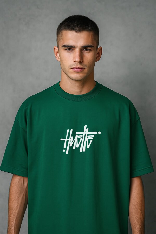 Blue Bloom Oversize Tee