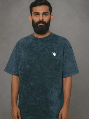 Plain Acid Wash Oversized Tee
