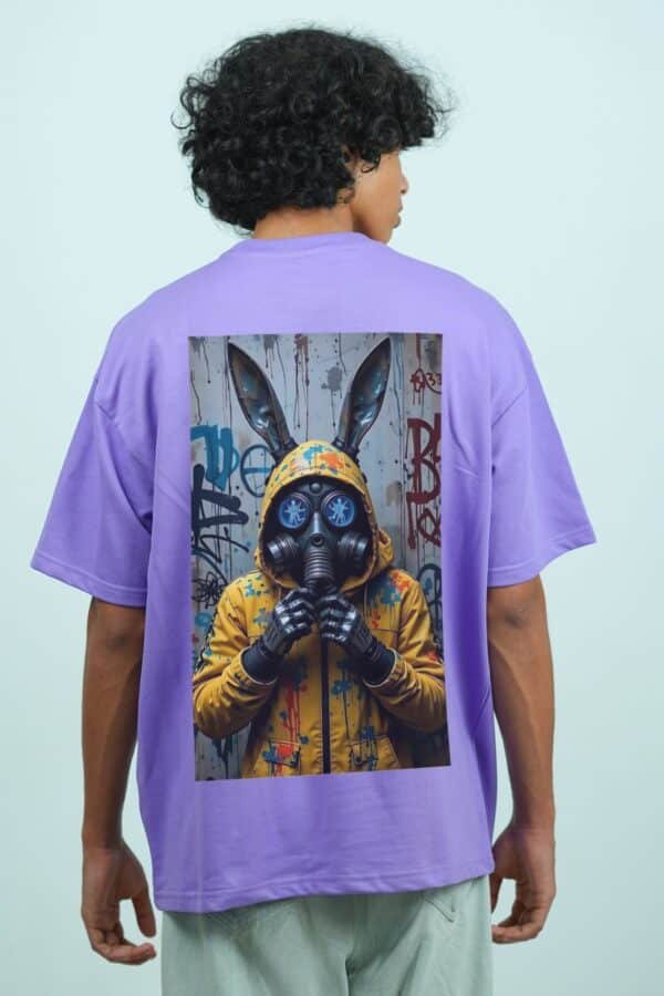 Cyber Bunny Oversized Tee