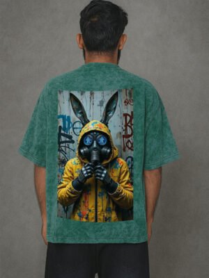 Cyber Bunny Oversized Tee