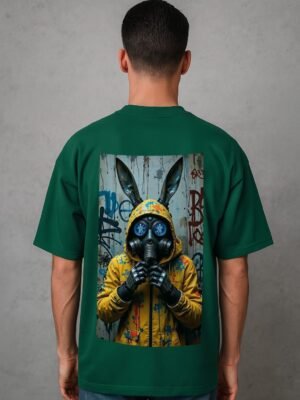 Cyber Bunny Oversized Tee