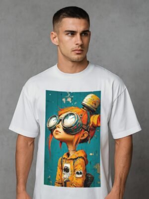 Retro Aviator Girl Tee