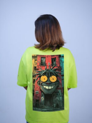 Neon Chaos Oversize Tee