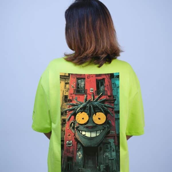 Neon Chaos Oversize Tee