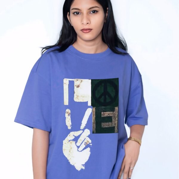 Peace Mode Oversize Tee