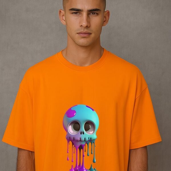 NEON MELT OVERSIZE T SHIRT