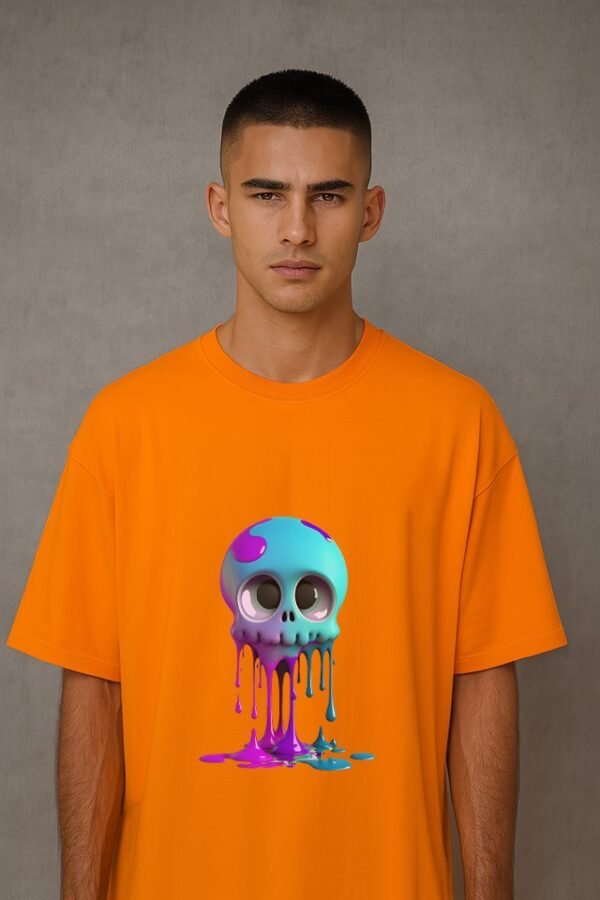 NEON MELT OVERSIZE T SHIRT