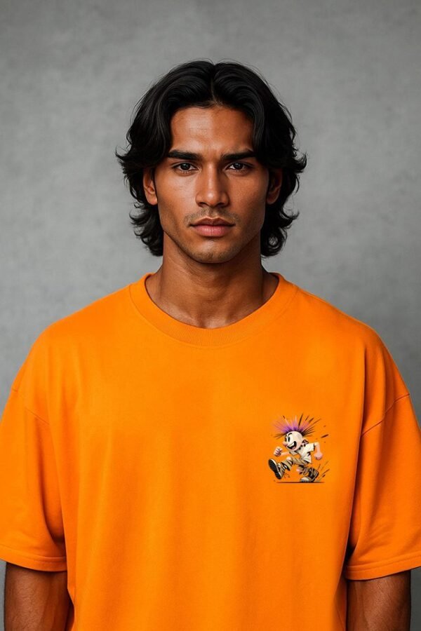 PUNK RUN ANIME OVERSIZE T SHIRT