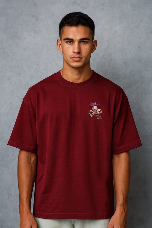 PUNK RUN ANIME OVERSIZE T SHIRT