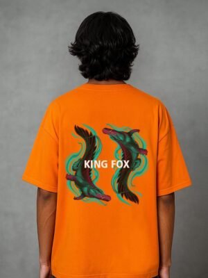 WAVE CROC OVERSIZED T SHIRT