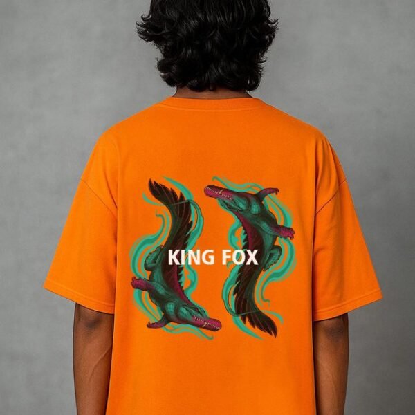 WAVE CROC OVERSIZED T SHIRT