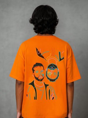 Luminous Faces Oversized Tee