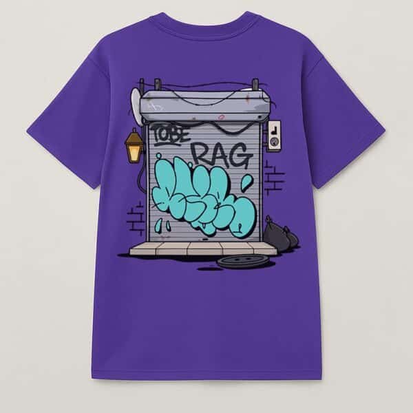 Shuttered Streets Over-Sized Tee