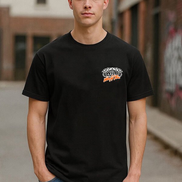 Wild Hustle Half-Sleeve Tee