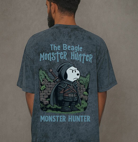 Sword & Beagle Oversized Tee