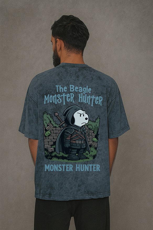 Sword & Beagle Oversized Tee