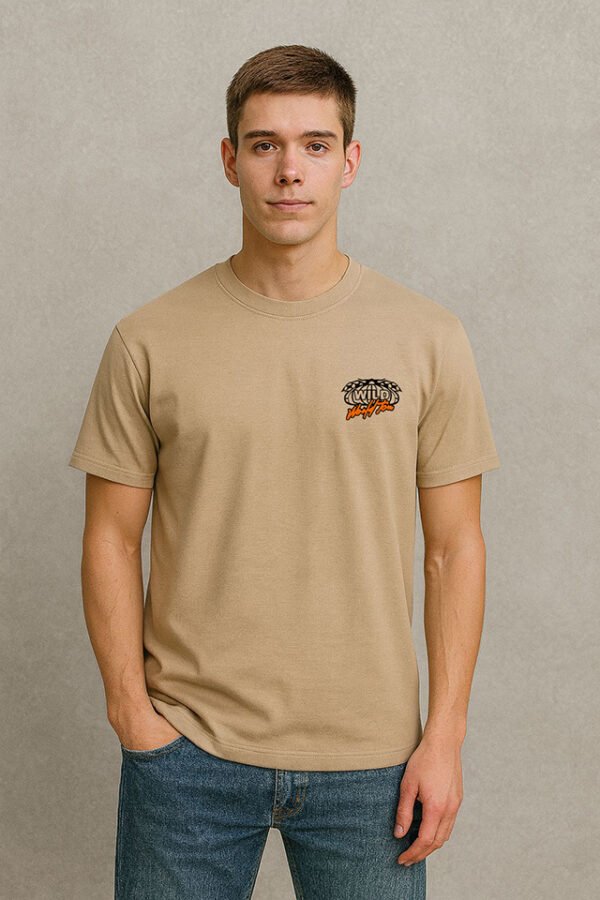 Wild Hustle Half-Sleeve Tee