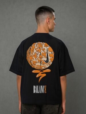 Cosmic Balance Oversized tee