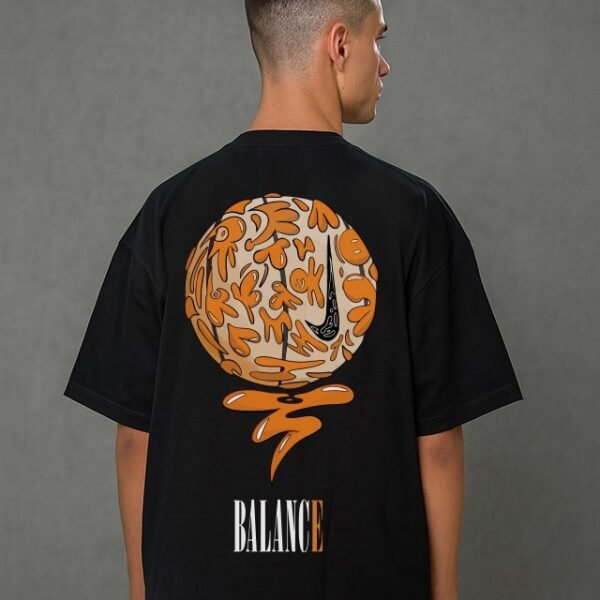 Cosmic Balance Oversized tee