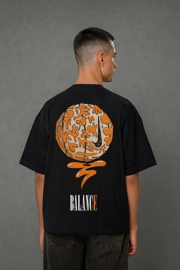 Cosmic Balance Oversized tee