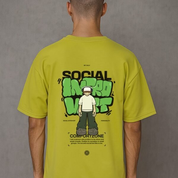 SOCIAL INTROVERT OVERSIZE TEE SHIRT