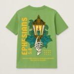 Ephesians Flame Half-Sleeve Tee