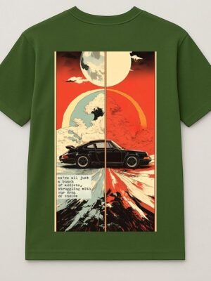 Dual Horizon Half-Sleeve Tee