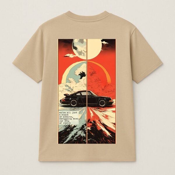 Dual Horizon Half-Sleeve Tee